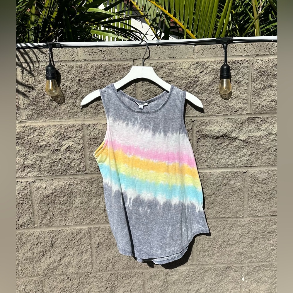 Tye-Dye Rainbow Tank Top NWT